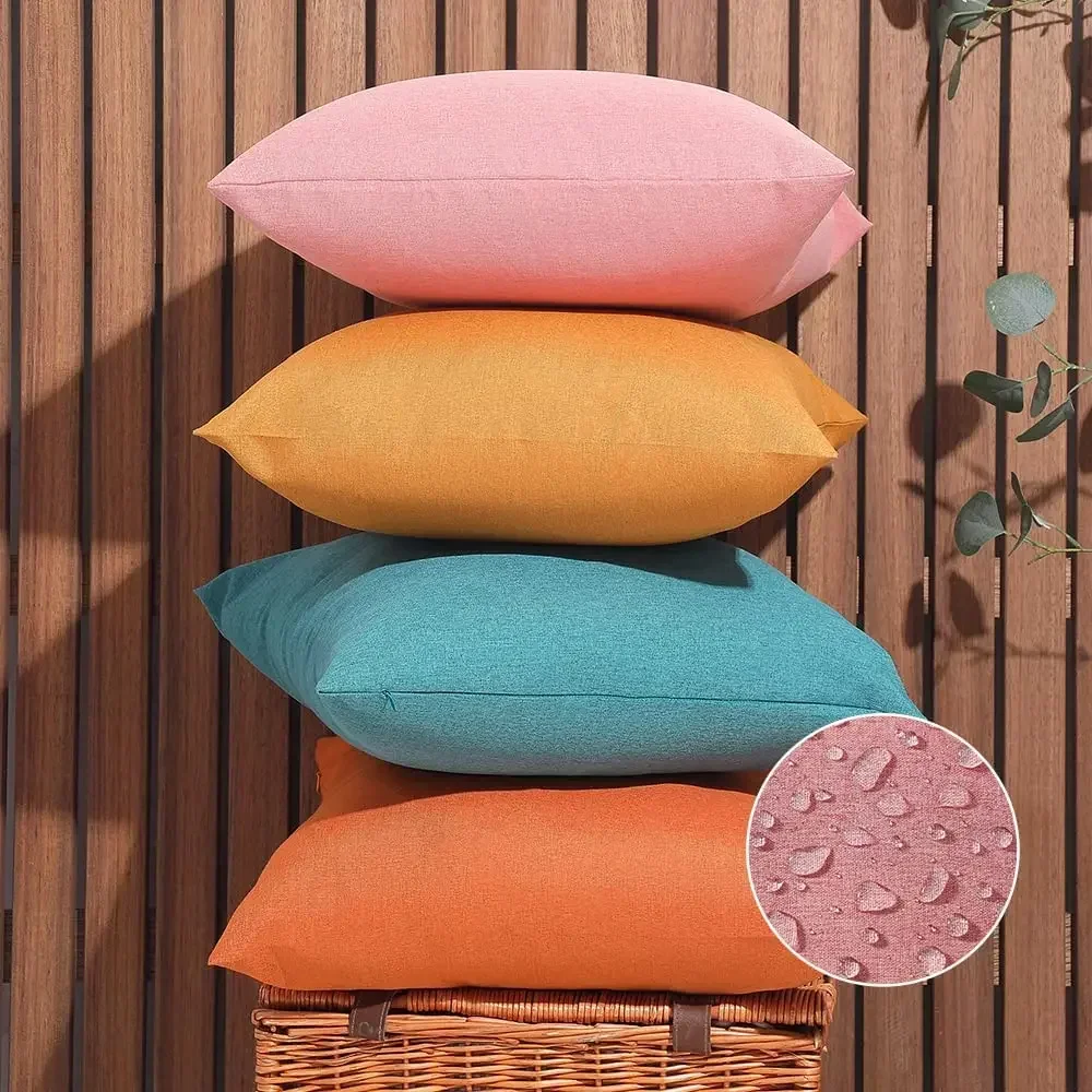 Outdoor Furniture No Cushions - Outdoor Waterproof Cushion Cover 18x18in Throw