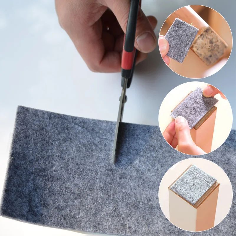 Bistro Table Set - Thickened Self Adhesive Furniture Felt Strips