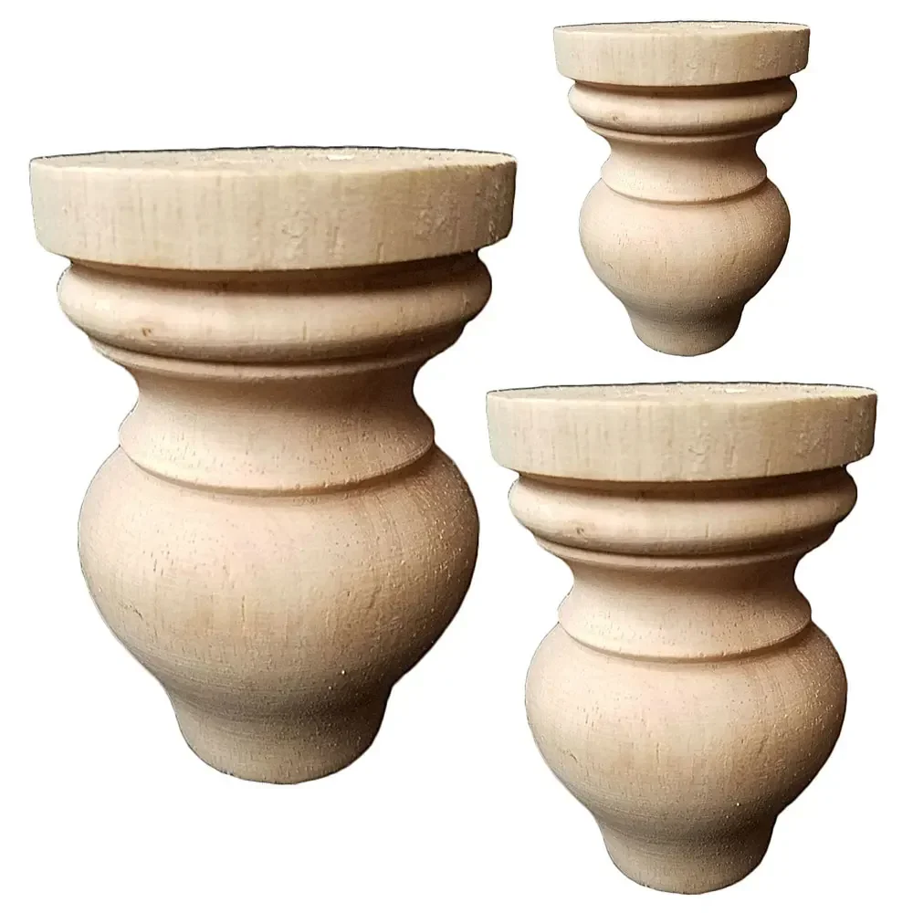 Adirondack Chair Wood - 1PC 8/10/12cm Wood Furniture Leg Feet