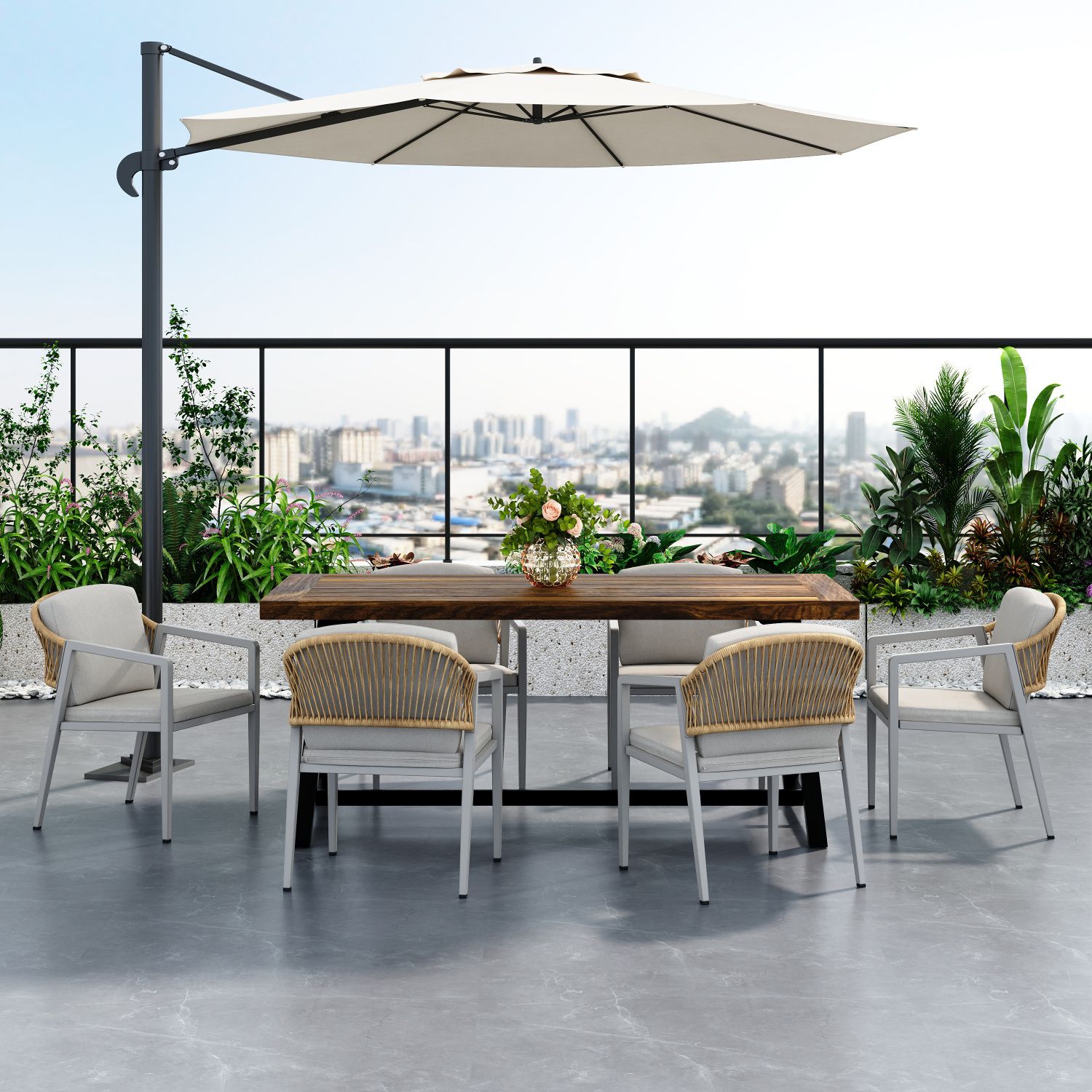 Outdoor Furniture Brand - Outdoor Dining Chair Set 2pcs Wicker