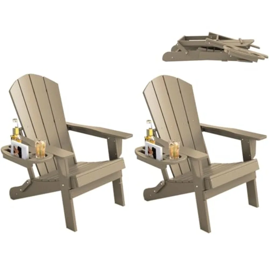 Adirondack Chair Wood - Folding Adirondack Chair Set of 2