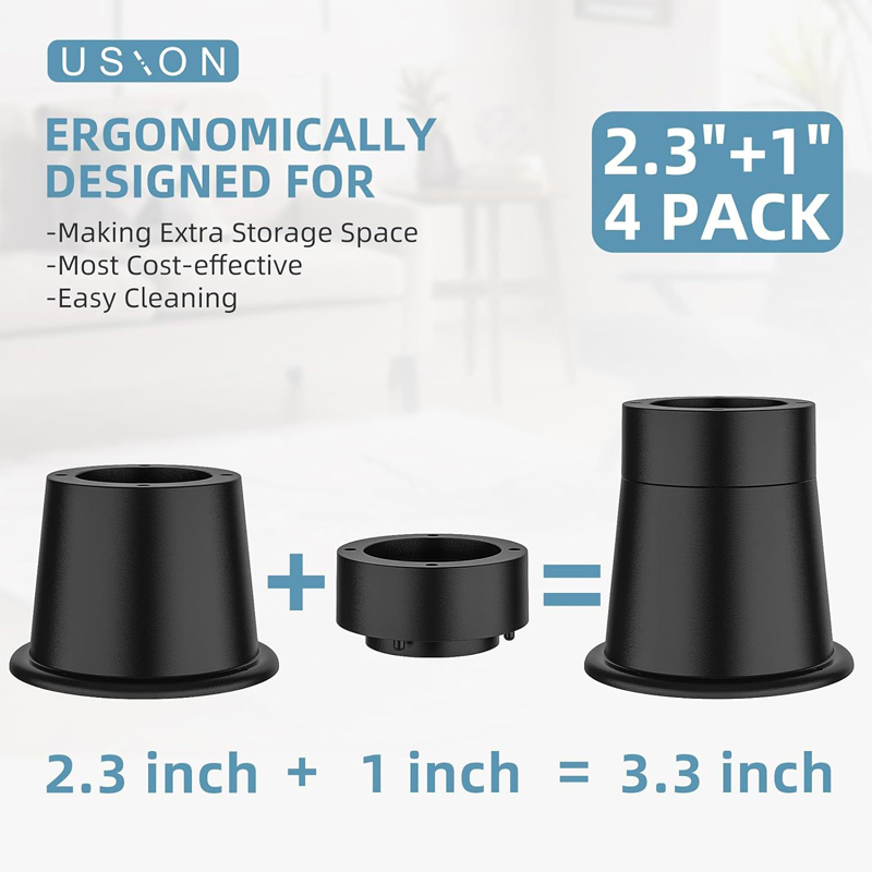 4Pcs Heavy Duty Furniture Rise - Bistro Table Set ulasan dan harga
