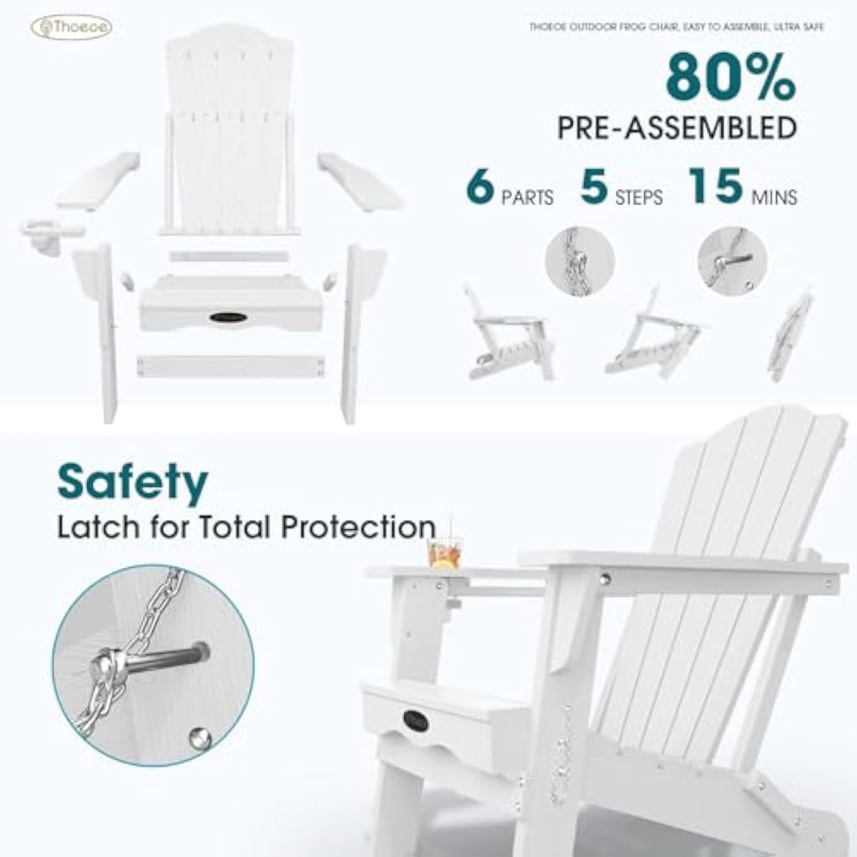 Folding Adirondack Chairs 2-Pi - Adirondack Chair Wood ulasan dan harga