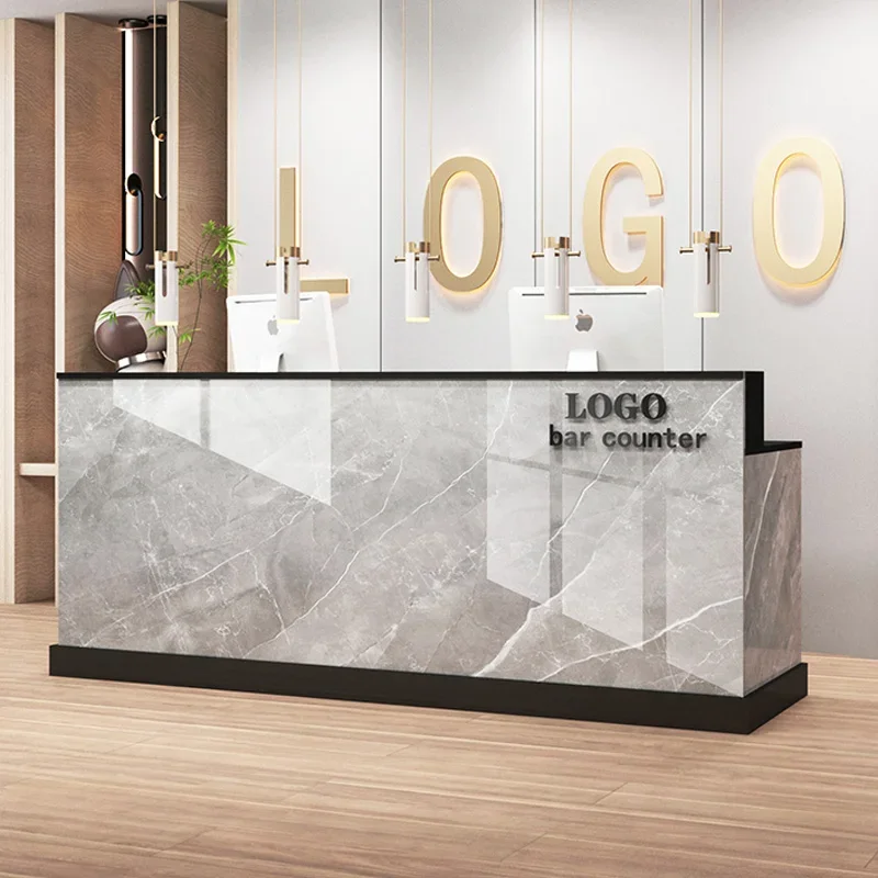 Front Desk Table Aesthetics Re - Outdoor Furniture In Store ulasan dan harga
