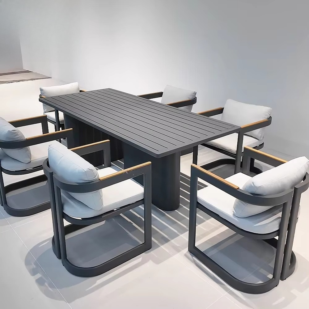 Contemporary 6 Piece Outdoor D - Bistro Table Set ulasan dan harga