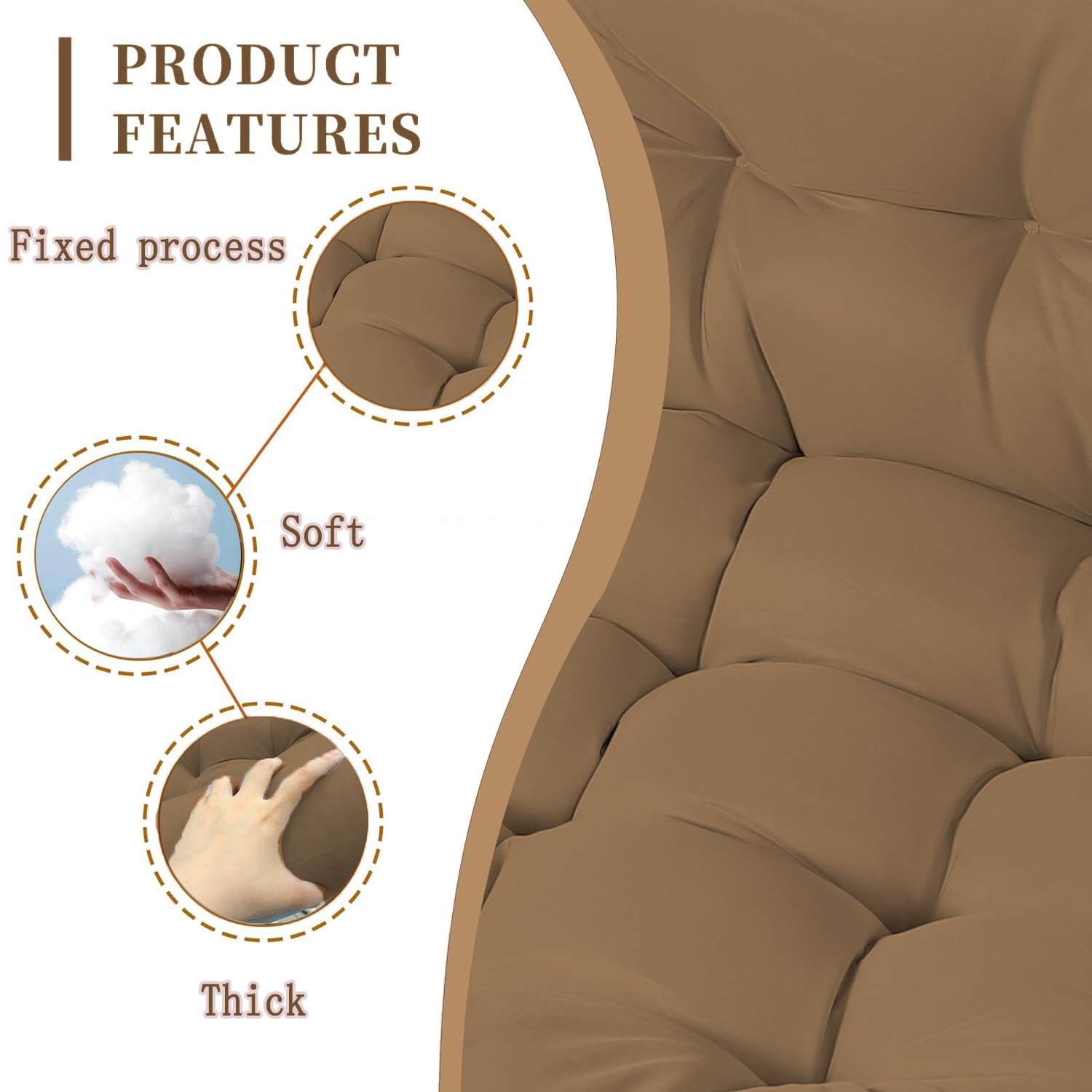 Egg Chair Cushion Replacement, - Outdoor Furniture No Cushions ulasan dan harga