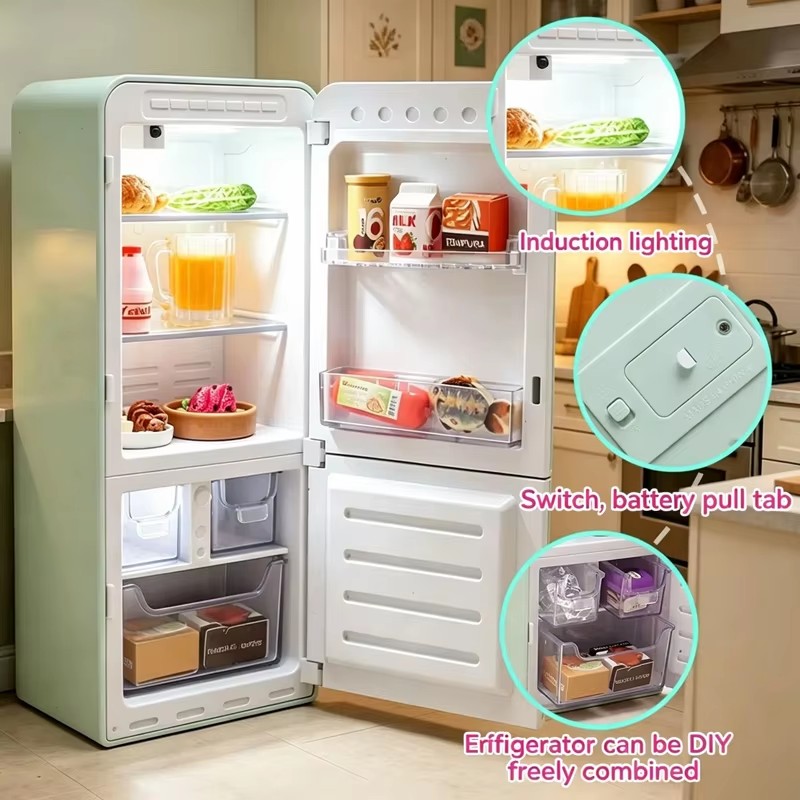 4-Color Mini Fridge Blind Box  - Bistro Table Set ulasan dan harga