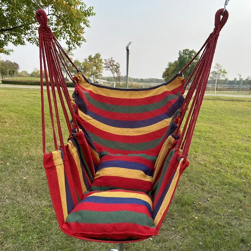 Hot Colorful Striped Canvas Ha - Outdoor Furniture No Cushions ulasan dan harga