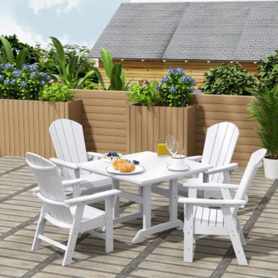 Outdoor HDPE Adirondack Fire P - Adirondack Chair Wood ulasan dan harga
