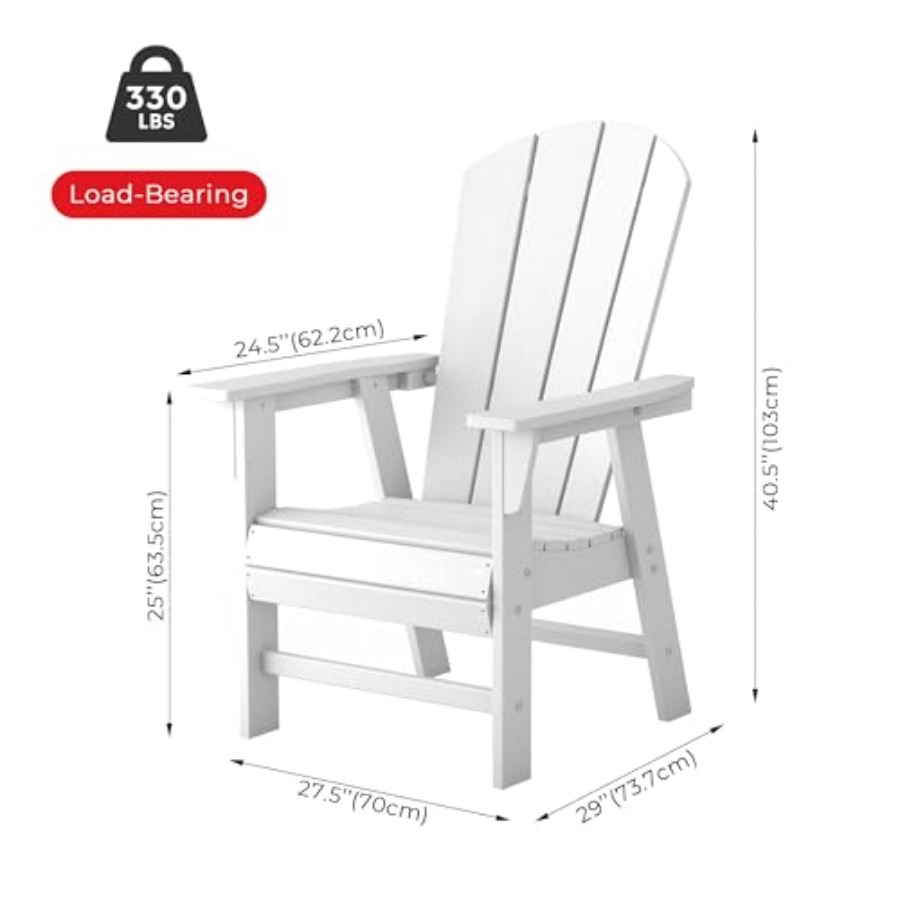 Outdoor HDPE Adirondack Fire P - Adirondack Chair Wood ulasan dan harga