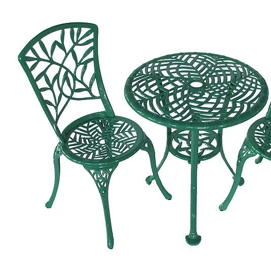 Durable Cast Aluminum 3-Piece  - Bistro Table Set ulasan dan harga