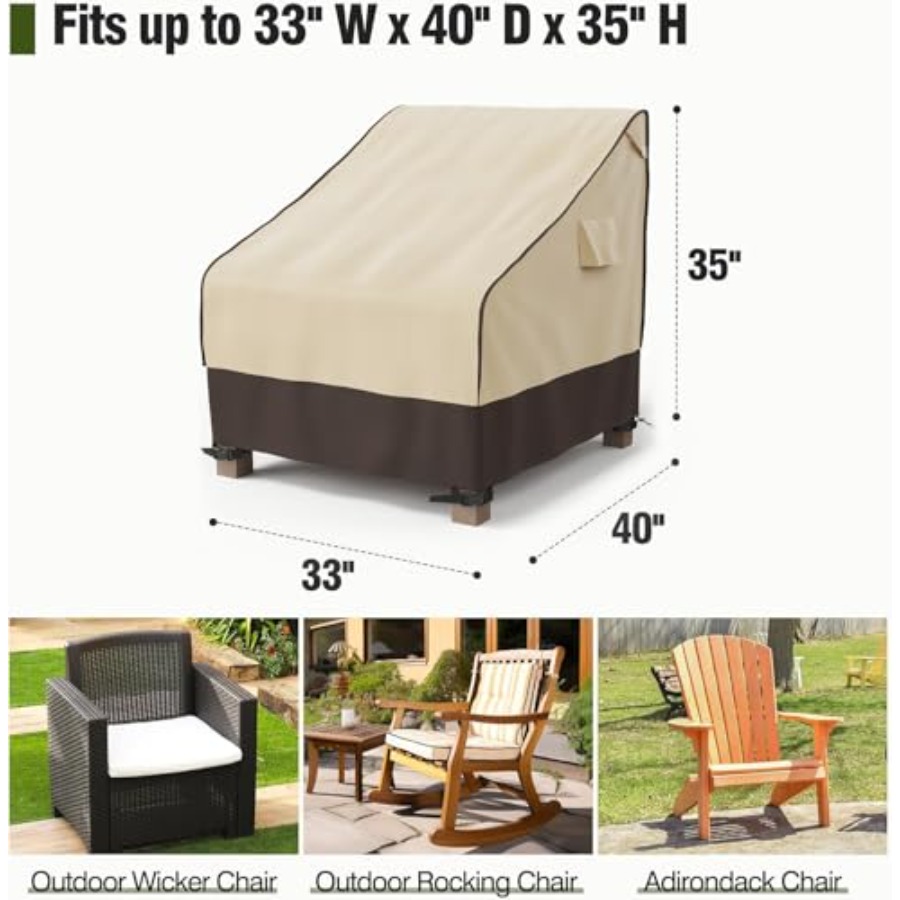 Patio Chair Cover Waterproof,  - Outdoor Furniture Heavy ulasan dan harga