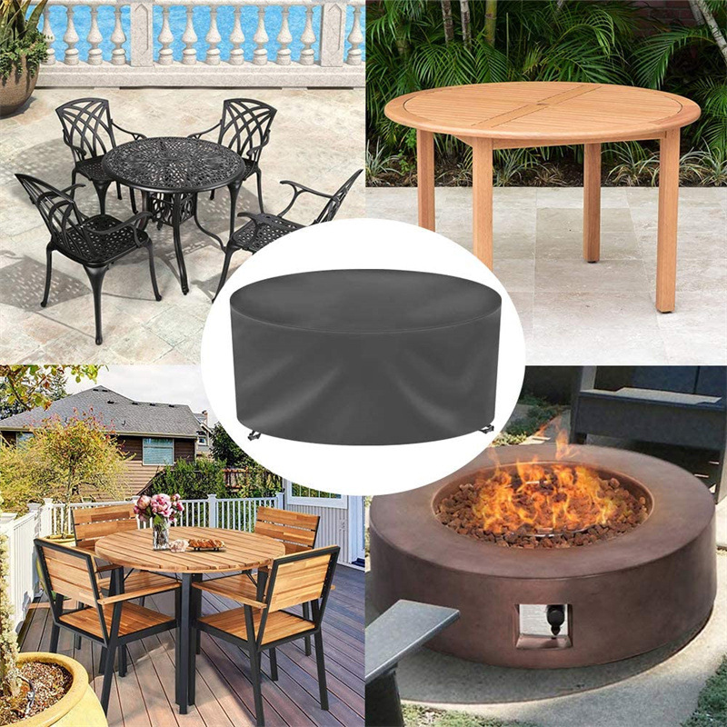 12 Sizes Round Furniture Cover - Outdoor Furniture Heavy ulasan dan harga
