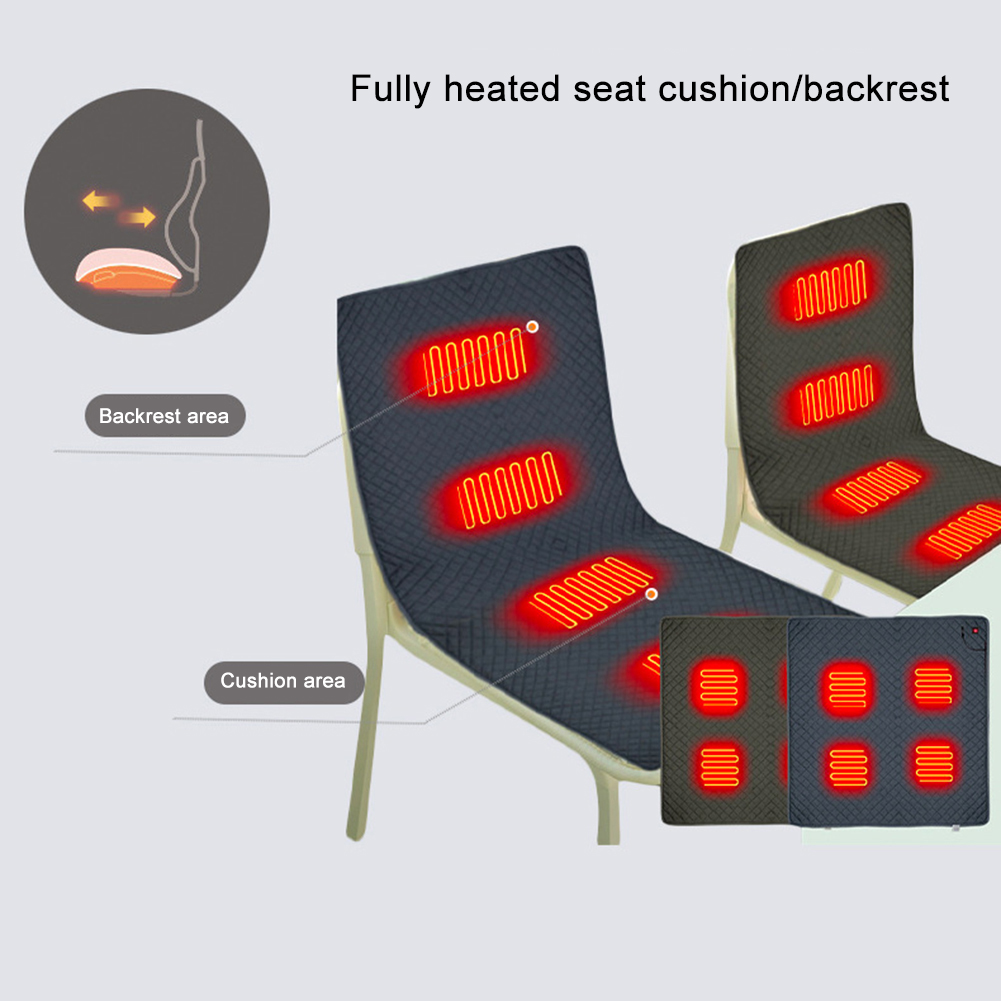 4 Heated Areas Camping Chair H - Outdoor Furniture No Cushions ulasan dan harga