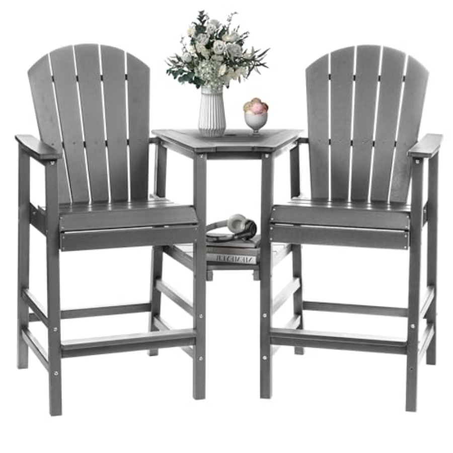 Outdoor balcony deck use: HDPE - Adirondack Chair Wood ulasan dan harga