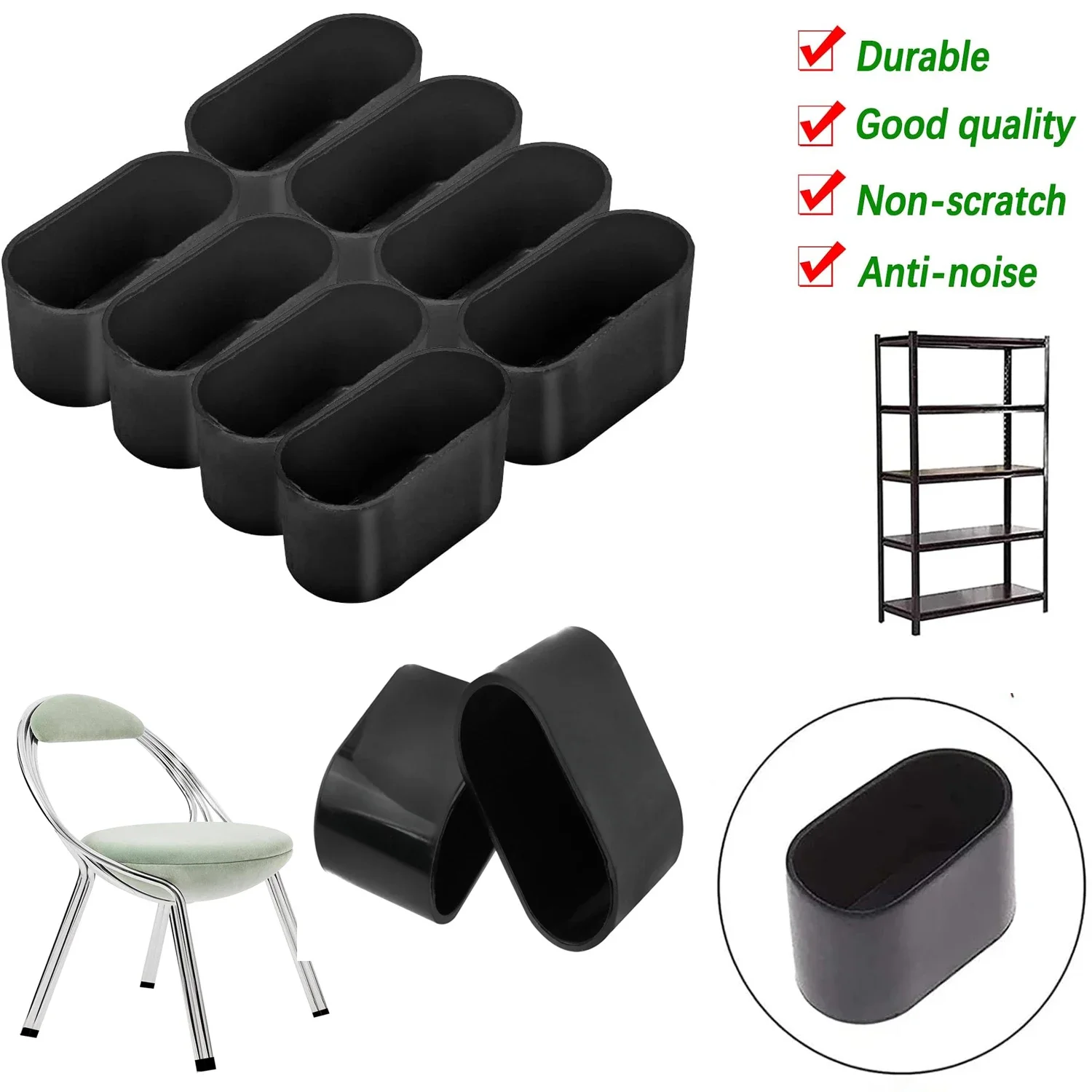4-32Pcs Silicone Oval Chair Le - Bistro Table Set ulasan dan harga