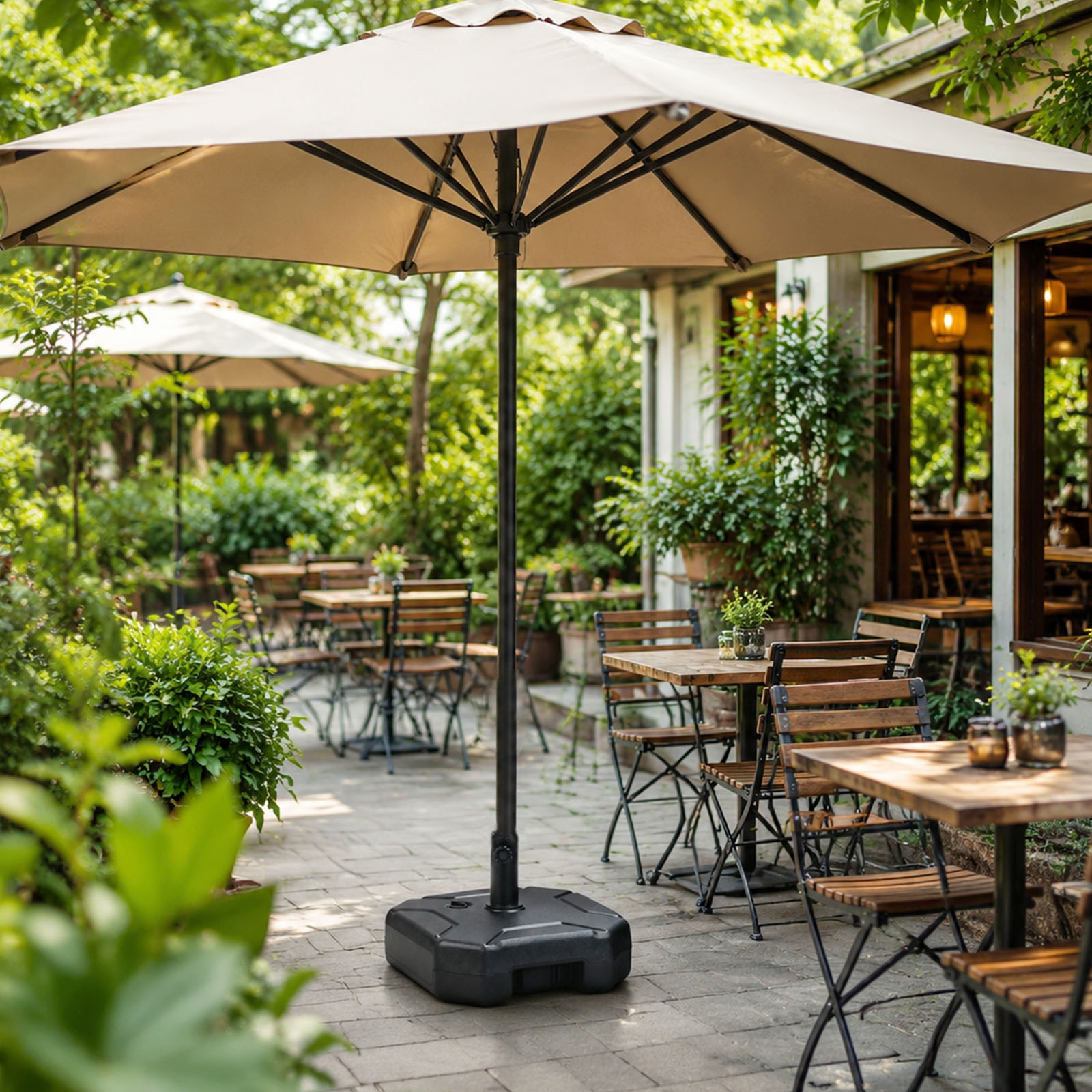 Fillable Patio Umbrella Base S - Outdoor Furniture Umbrella ulasan dan harga