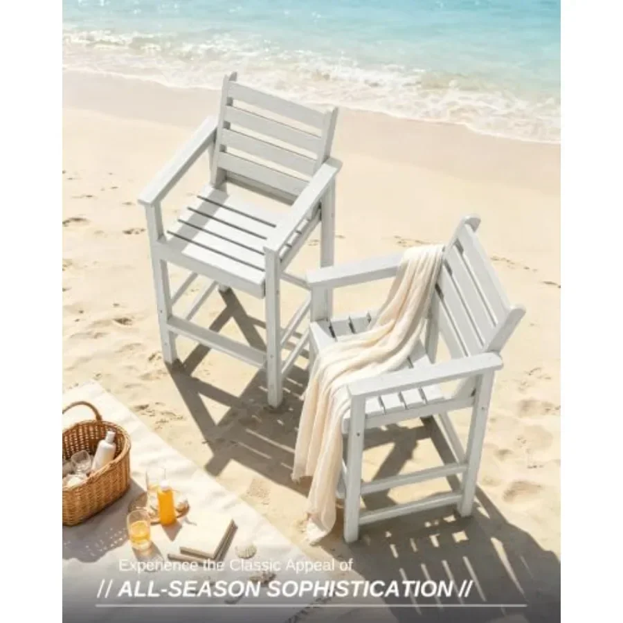 HDPE Tall Adirondack Bar Chair - Adirondack Chair Wood ulasan dan harga