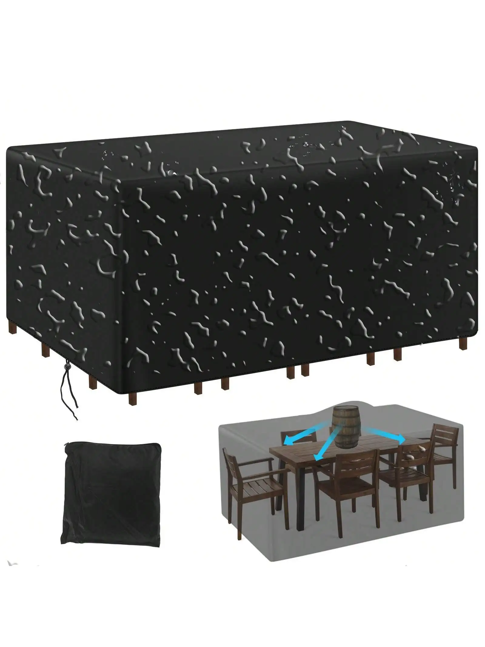Multi-Size Outdoor Patio Garde - Bistro Table Set ulasan dan harga