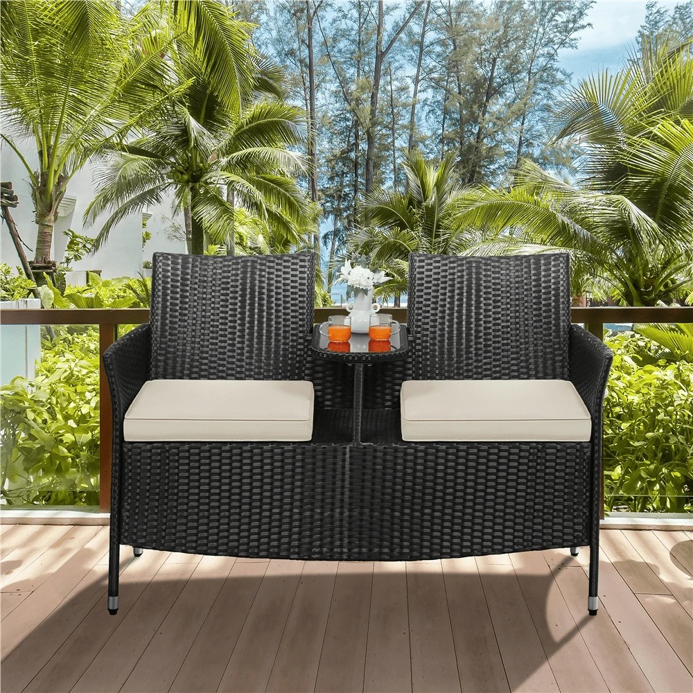Premium Outdoor Double Chair 2 - Outdoor Furniture Heavy ulasan dan harga