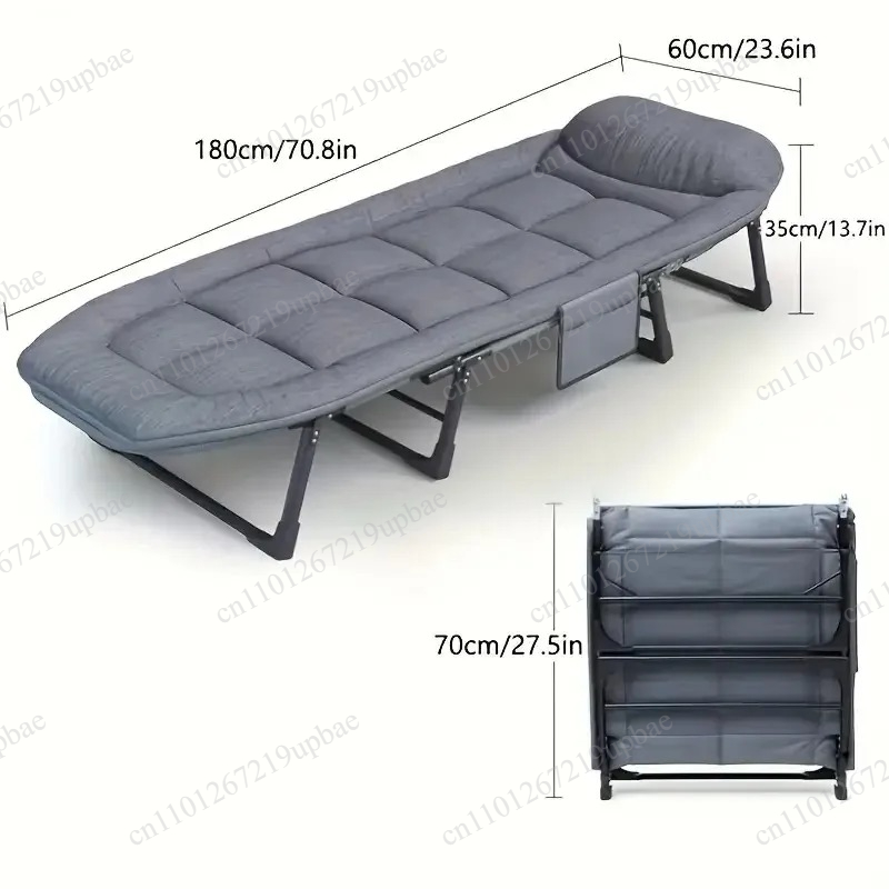 Portable Folding Sleeping Bed  - Outdoor Furniture Heavy ulasan dan harga