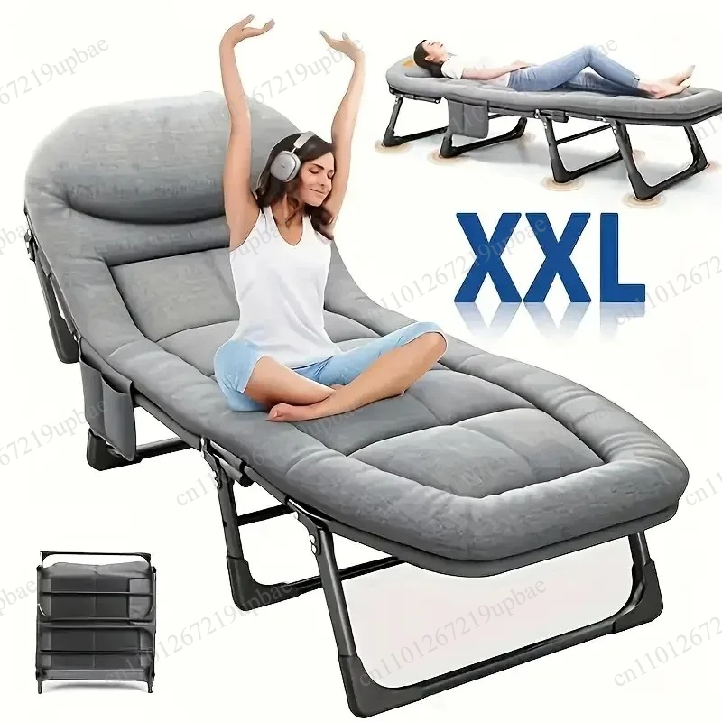 Portable Folding Sleeping Bed  - Outdoor Furniture Heavy ulasan dan harga