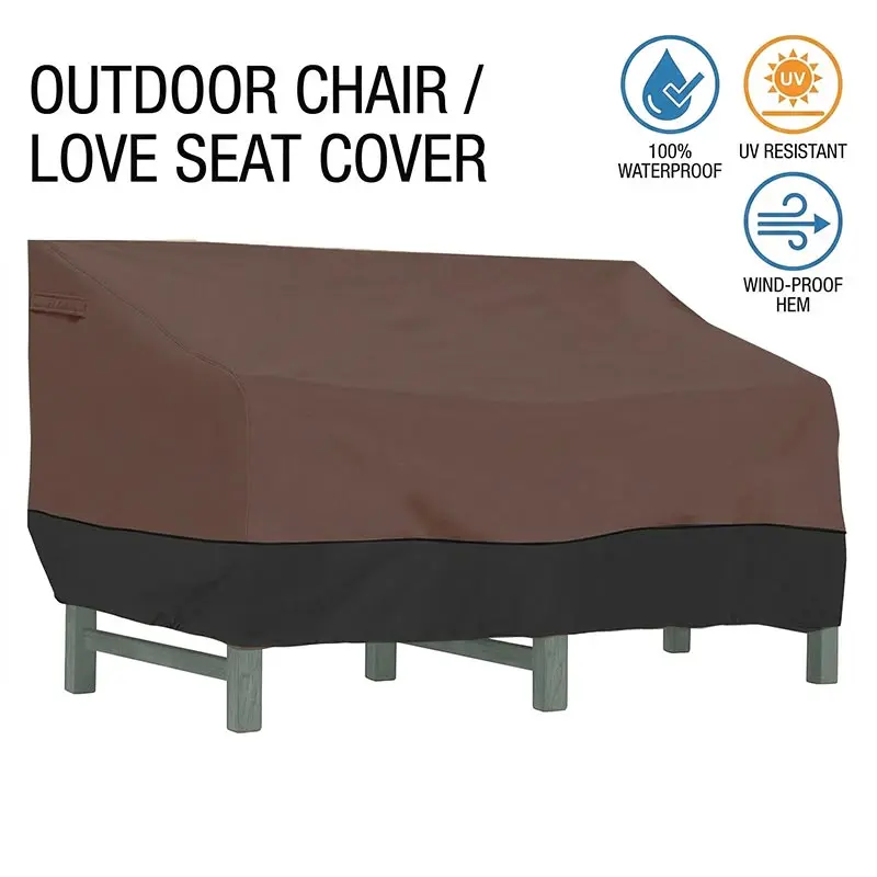 Heavy-Duty Patio Double Sofa C - Outdoor Furniture Heavy ulasan dan harga