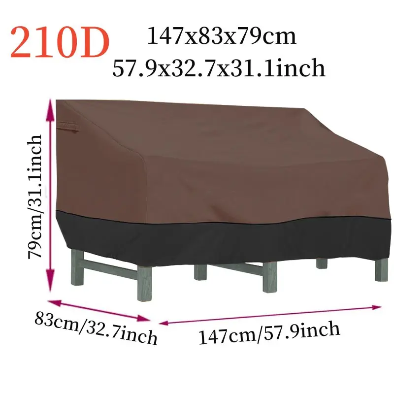 Heavy-Duty Patio Double Sofa C - Outdoor Furniture Heavy ulasan dan harga