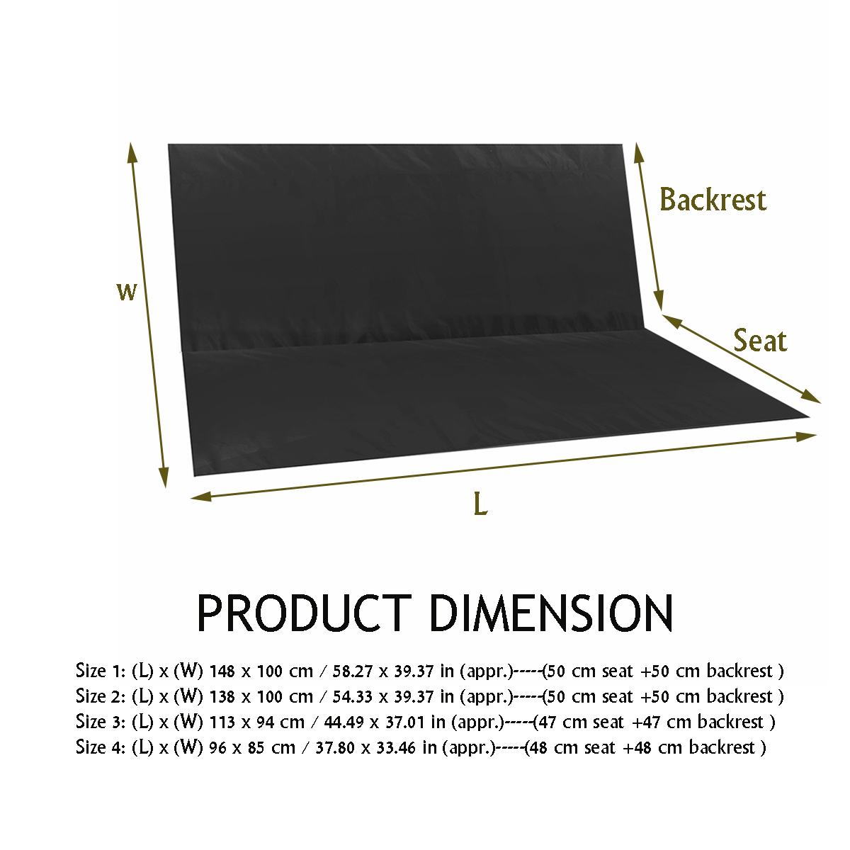 2/3 Seater Swing Cover Chair B - Outdoor Furniture No Cushions ulasan dan harga