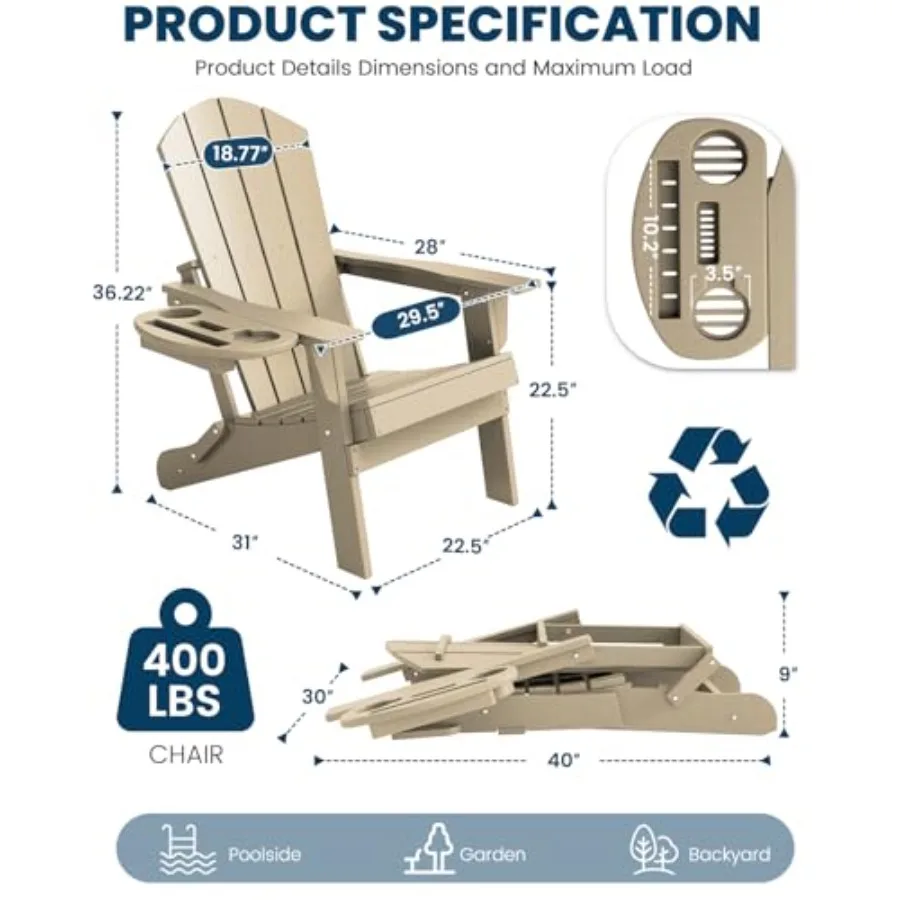 Folding Adirondack Chair Set o - Adirondack Chair Wood ulasan dan harga