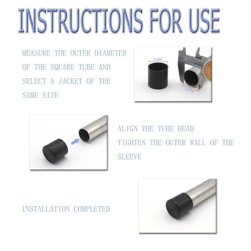 Round Rubber Chair Leg Pad 6/7 - Bistro Table Set ulasan dan harga